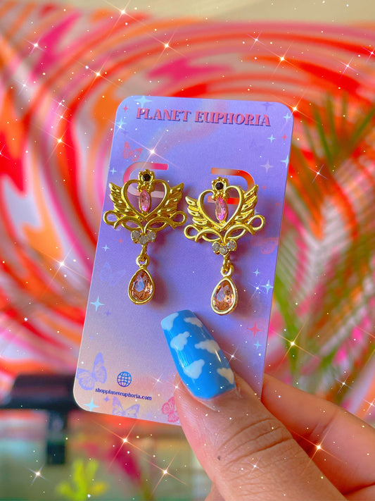 Magic Sailor Moon Inspired Earrings