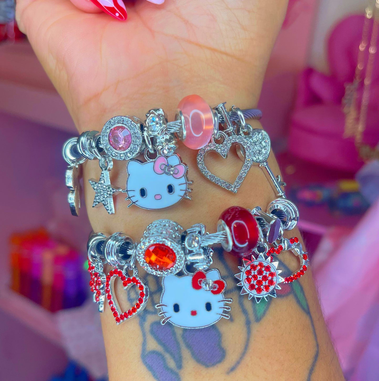 Hello Kitty Boujee Cuff Bracelets