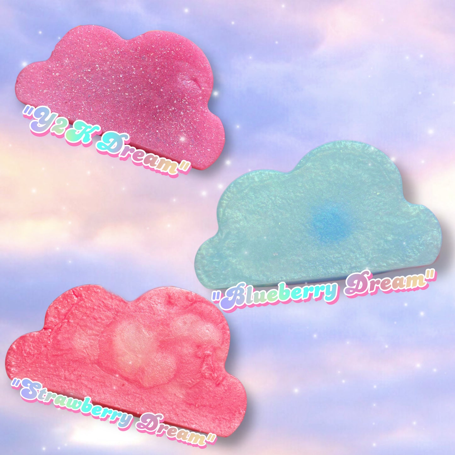 Pre-Sale: DREAM SOAPS ☁️🫐🍓💗 (Handmade)