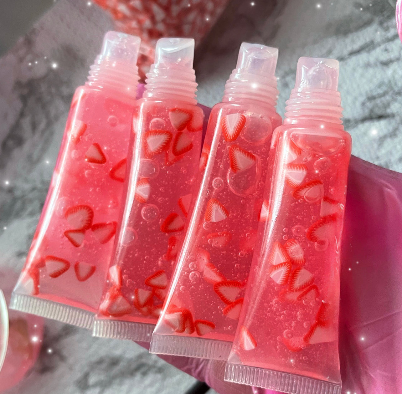 “First Kiss” Strawberry Jelly Gloss