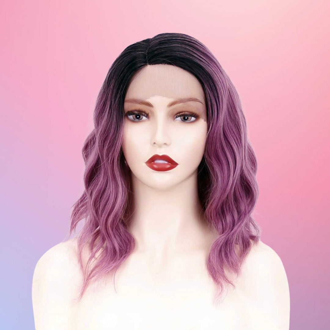 Purple Ombré Lacefront wig (Cosplay+Daily wear)